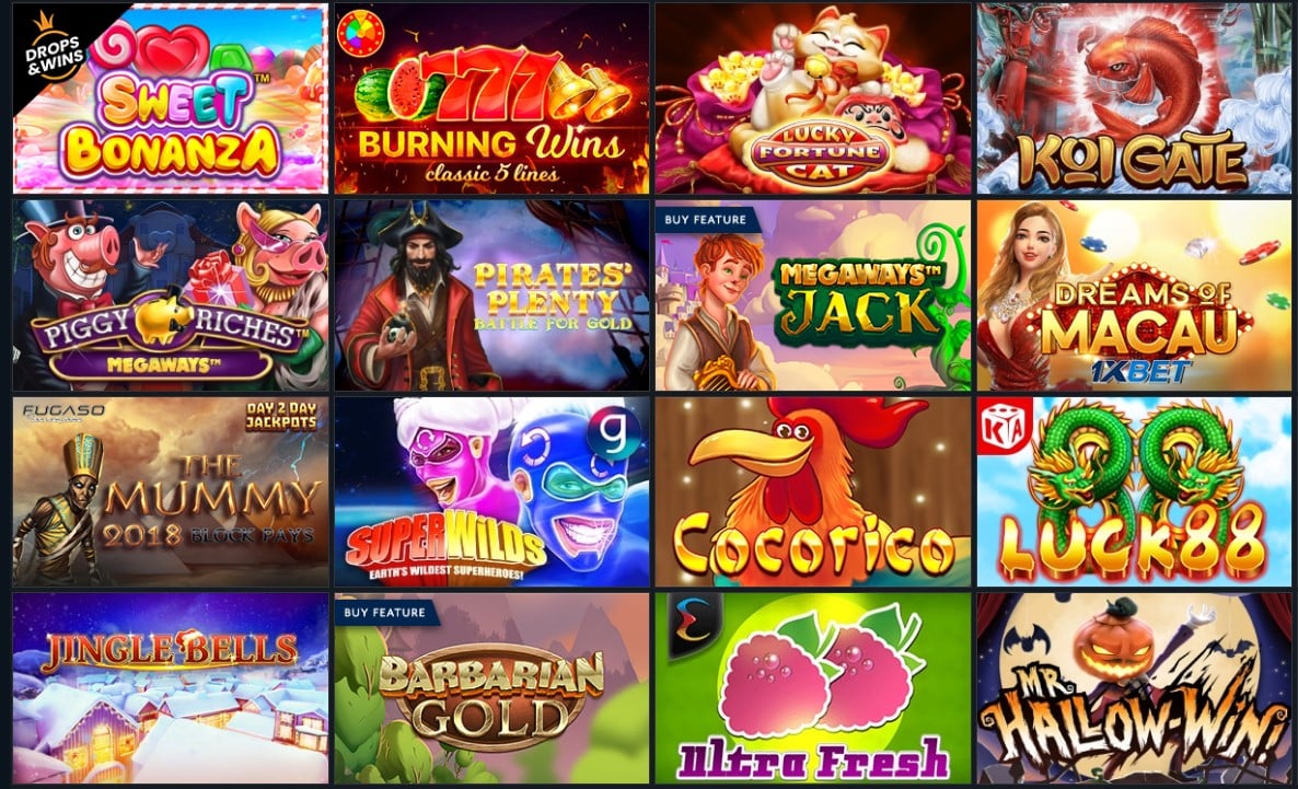 en çok kazandiran 1xbet slot oyunlari nelerdir